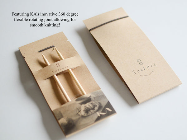 Seeknit Needles by KA Bamboo